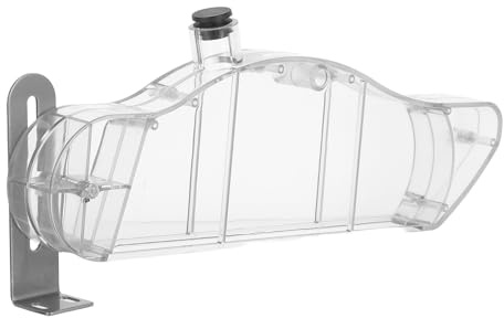 GLEAVI Housse de Protection Transparente pour Scie Circulaire de Table 4-10 Pouces avec Capot Anti-Poussière Intégré et Couteau de Refendage en L Accessoire de Sécurité et Collecte de