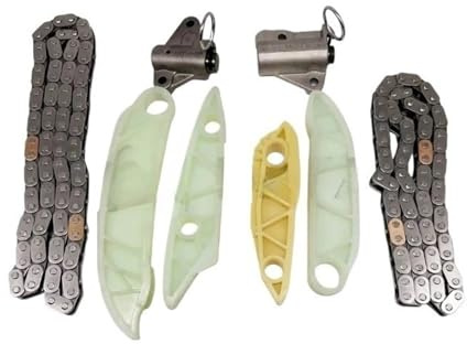 Kit di distribuzione per auto Kit catena di distribuzione, set da 8 pezzi, adatto per KIA sorento VQ-R CARNIVAL Hyundai Santafe 2.2T 24300-2F000 D4HB Kit catena di distribuzione per auto