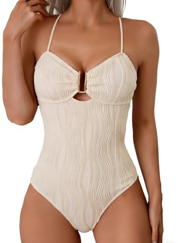 Genérico Bañadores Traje Mujer Reductores Tallas Grandes Trajes De Baño Reductor Push Up con Relleno Bañador Moldeador Swimsuits Sexy Traje de Baño Deportivo Monokini Entero Banho Mulher