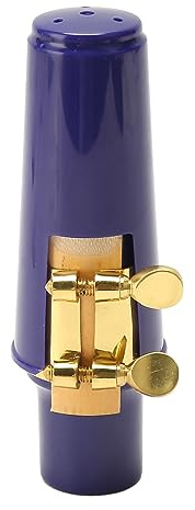 Haofy Embout de Saxophone Alto Design Professionnel Ton Clair pour Musiciens en ABS 1 Unité