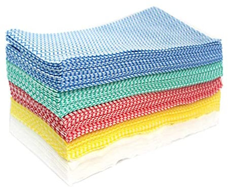 JINYUDOME Putztücher Spültuch 60 Stück Spültücher Spüllappen für Küche Einweg Putztuch Allzwecktücher Spüllappen