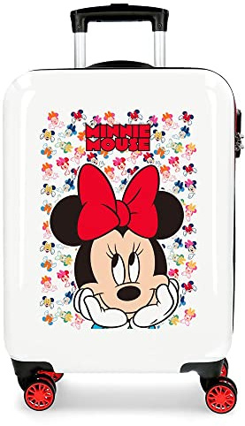 Disney Mimmi Diva resväska, Material: Polyester, 55 x 38 x 20 cm, Väska