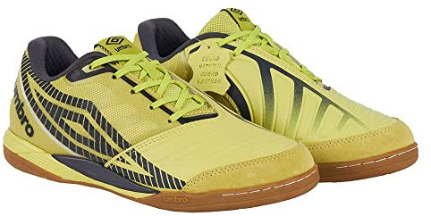 Umbro Herren Sala Z Pro Hallenfußballschuhe, Limetten-Periskop, Schwarz, 40.5 EU