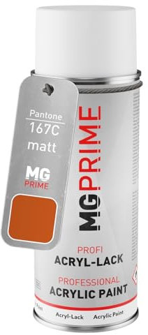 MG PRIME Pantone 167C Orange Spraydose 400 ml matt schnelltrocknend