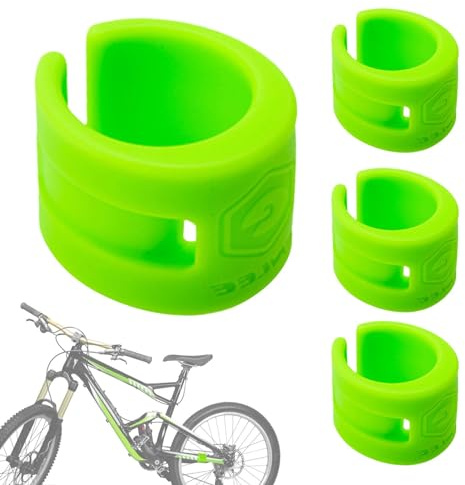 Yianyal Chainstay Protector, Bicycles Chain Guard - Rubber Chain Stay Frame Guard Sticker Wrap for Mountain Bikes Road Bicycles Frame