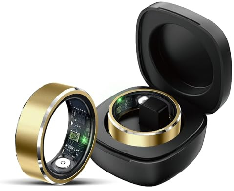 Anello intelligente Android Smarring per uomo e donna, fitness tracker, contapassi, monitoraggio della frequenza cardiaca, cardiofrequenzimetro sportivo, anello fitness IOS fitness tracker anello