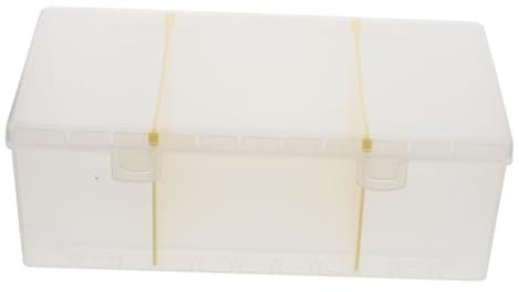 COHEALI Kasten Behälter Für Bürokarten Visitenkartenhalter Visitenkarten-organizer Für Den Schreibtisch Praktischer Kartenhalter Namenskarten-organizer Geschäftsbedarf Transparent Plastik