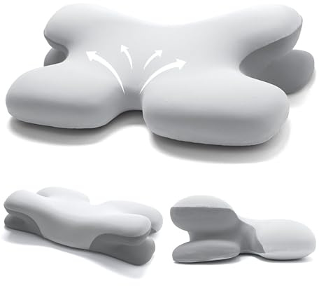 ergonomist Cervical Pillow, Memory Foam | Neck Support Pillow, Shoulder Pain Relief, Orthopedic Side Sleeper, Better Sleep, Cervical Support