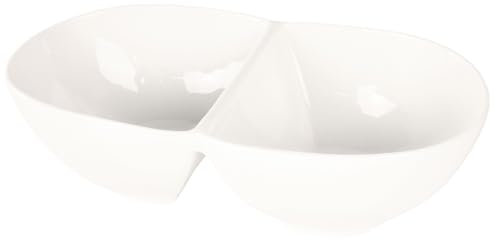 jinsongdafa Keramik-Servierschalen mit Deckel, unterteilte Serviertabletts aus Porzellan, Platten, Chips-Dip-Schüssel, Käsebällchen-Servierplatte mit Fächern für Snacks, Obst, Süßigkeiten für Partys