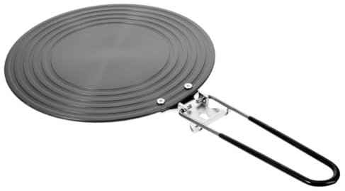 DECHOUS Induction Heat Diffuser Ring Plate Induction Adapter Plate Heat Diffuser Sturdy Aluminum Material