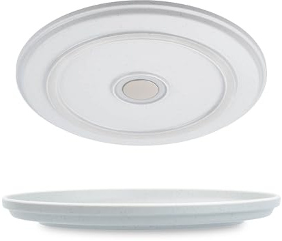 Silwy® - Set di 2 piatti magnetici, diametro 25 cm, con anello anti-scivolo, per camper, campeggio e barca, infrangibile, antiscivolo ed elegante, made in Germany