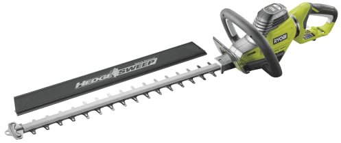 Ryobi RHT6760RL Tagliasiepi Elettico 650W, Lunghezza Lama 60 cm, Capacità di Taglio 30 cm, Impugnatura Ergonomica Rotante, Comoda e Leggera, Lame a Doppia Azione Taglio Laser Affilate al Diamante