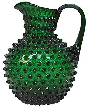 Caraffa in cristallo smeraldo punta di diamante 2L