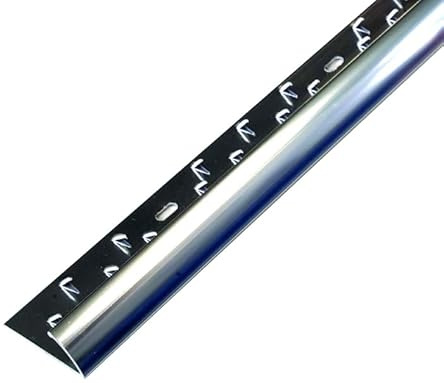Carpet Door Bar Threshold Cover Strip Transition Trim For Laminate Underlay Carpet Flooring or Doorway Aluminum Single Edge Adjustable Carpet to Laminate Strip Silver