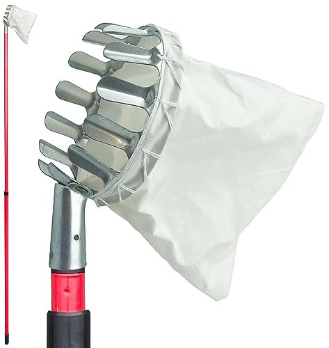 Fruit Picker with Telescopic Handle Fruit Picker Tool - Effortless Harvesting of Fresh Apples – Suitable for Home, Orchard, Farm and Garden