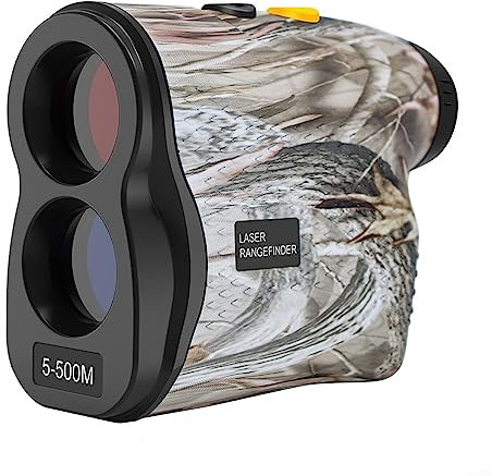 Golf-Entfernungsmesser, 500 m, digitales Golf-Monokular-Entfernungsmesser, Entfernungsmesser, Jagd-Entfernungsmesser mit 6-facher Vergrößerung für Golf-Training