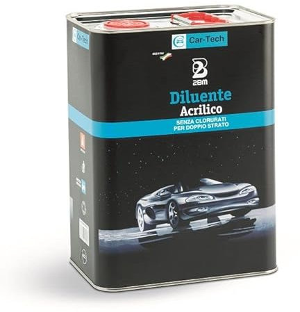 Diluant époxy 2BM Mélange de solvants industriels | Pour peintures époxy et époxyvinyliques, Nettoyage de l'équipement | Bouteille 1 lt.