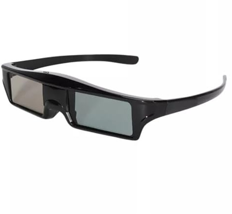 XINFUTE Uppladdningsbara 3D aktiva glasögon för Epson-projektorer passar för Sony Fit för Samsung SSG-5100 GB TV TDG-BT500A