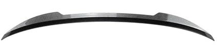 Kompatibel for BMW 1er F20 F21 2011–2020 120i 118im 135i 116i M135 M140, schwarzer hinterer Dachlippenspoiler, Flügel, Schrägheck-Heckspoiler(Carbon Look)