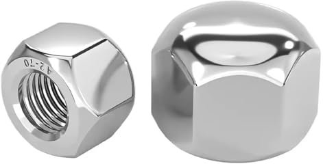 Dadi esagonali di tipo basso in acciaio inossidabile DIN917 304(M5 (20Pcs))