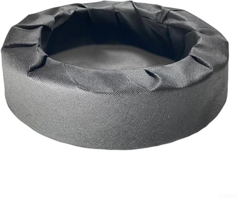Zilimontt Schwimmender Teich-Blumentopf, schwimmender Teich-Pflanzsack, runder schwimmender Blumentopf, Wasser-Gartenteich-Pflanzkorb, für verschiedene Wasserpflanzen (L)