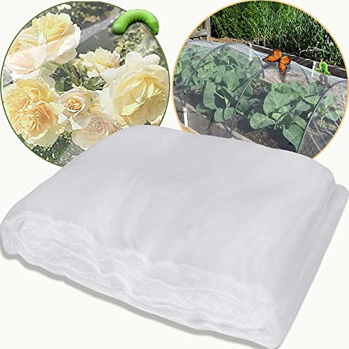 Gartenpflanzenschutznetz - Polyethylen ct & Vogelbarriere für Gemüse Blumen & Garten - Effektive Schädlingsbekämpfung für Ihr Gemüsebeet & Blumenbeete