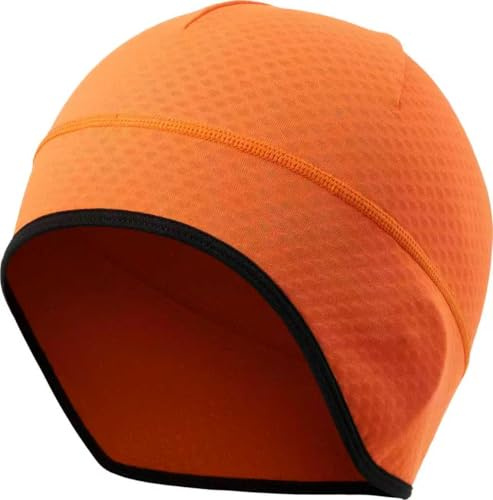 OTTERSHELL Honeycomb Thermal Skull Cap Beanie for Men Women(Orang)