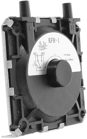 ORFOFE Air Pressure Switch for Gas Boilers and Water Heaters Fit Wall Mounted Boiler Accessory Easy Installation Repair Replacement Part Compatible with Multiple Brands