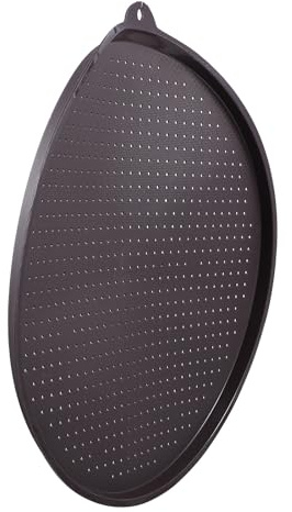 Tofficu Teglia per Pizza in Silicone Rotonda Antiaderente Fori, Tappetino da Forno in Silicone Resistente al Calore per Cottura Pizza e Dolci, Strumento Cucina Riutilizzabile Facile