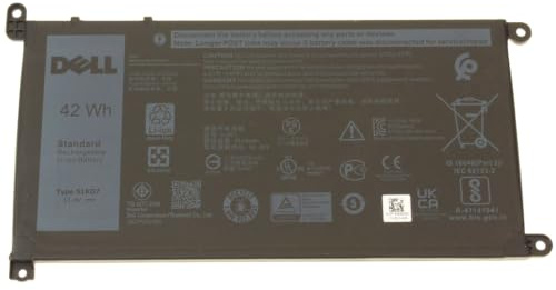 Dell Battery, 42WHR, 3 Cell, Lithium Ion FY8XM, Battery, 0FY8XM (Lithium Ion FY8XM, Battery, DELL, Chromebook 3180)