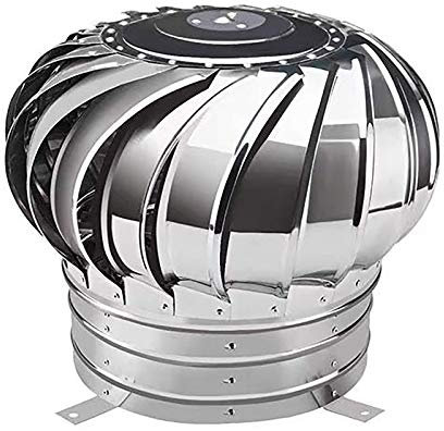 DZDZXQG Drehbarer Kugelaufsatz aus rostfreiem Stahl Kaminaufsatz Säurebeständiger Kaminaufsatz Belüftungsaufsatz Ofen Kaminhaube Kaminabdeckung, 300 mm