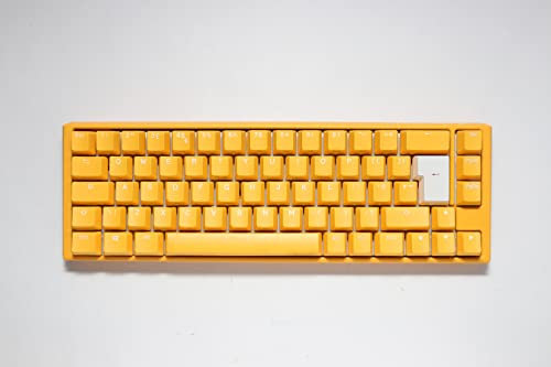 DuckyChannel One3 Yellow SF Blue Cherry MX Switch Keyboard - UK Layout