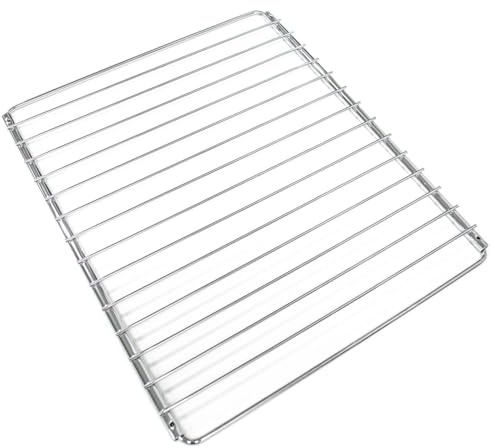Jpshop Universal-ausziehbares Stahlgitter für Ofen und Kühlschrank, verchromt