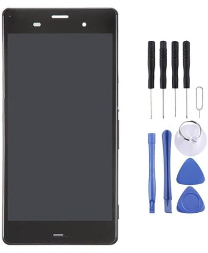 Mobiltelefon -LCD -Anzeige LCD -Anzeige + Touch Panel mit Frame für Sony Z3 / D6633 / L55U Reparaturteil