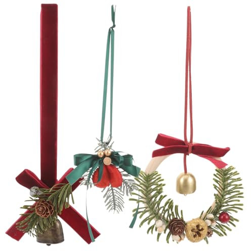 Cabilock 3stücke Weihnachtsbaumschmuck Anhänger Fensterdeko Weihnachtlich Gestaltet Partydekoration Und Geschenkidee