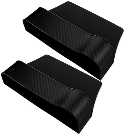 Cabilock 2piezas Caja De Almacenamiento Multifuncional Unidades Para Huecos De Asiento Organizador De Plástico Fácil De Instalar