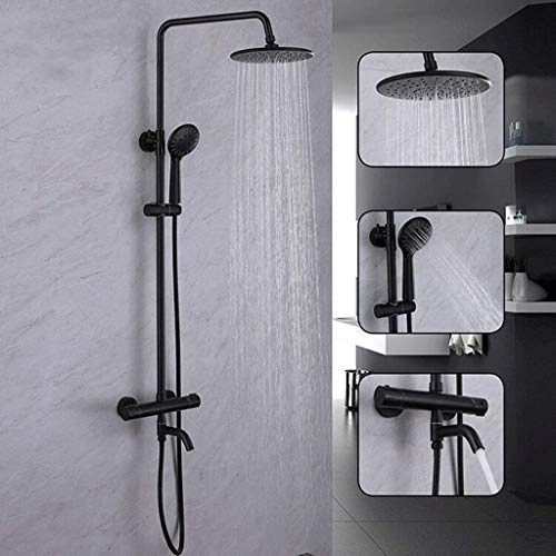Ensemble De Douche Thermostatique Intelligent Pour Hôtel Et Maison, Système De Douche, Robinet De Bain, Pommeau De Douche, Colonne De Douche, Hauteur Réglable, Thermostat De Bain Encastré, Douche À Ef