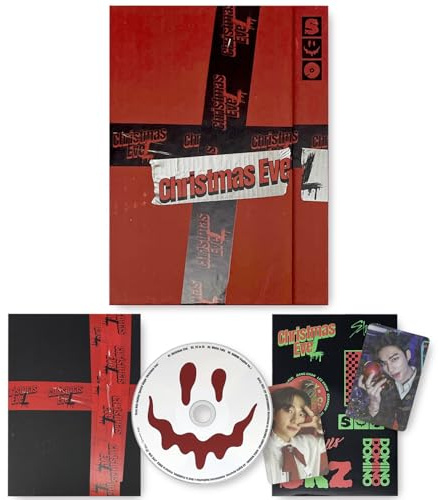 Christmas EveL Holiday Special Single Album (Standard Ver.) Photobook + Photocard + Sticker + 2 Pin Badges + 4 Extra Photocards Official K-POP Sealed Album
