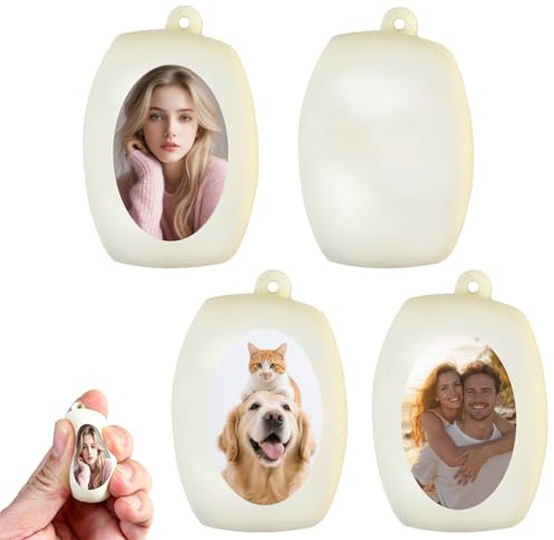 3PC Personalisierter Dumplings Squishy mit Foto, Mystery Dumplings, Non-Edible, Stressabbau-Spielzeug Squishy für Erwachsene Ideal als Partygeschenk oder Goodie Bag