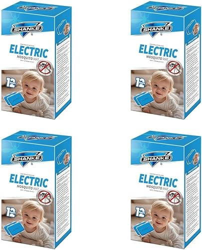 Monkey Home 4 x 30 Stück Mückenstecker Nachfüllpack Mosquito Repellent mit Fünf Verschiedenen Düften für Babys, Erwachsene und Mehr Kompatibel mit Thermacell (Unparfümiert)