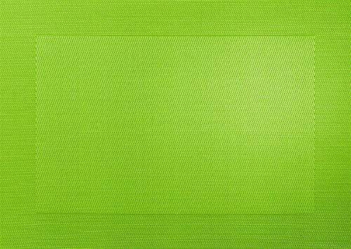 ASA PVC Tischset, apfelgrün 46 x 33 cm, mit gewebtem Rand