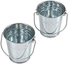 (2 Pack) Grease Buckets. Galvanized FITS All Traeger® Grills