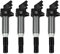 Frankberg 4x Zündspule Zündkerze Kompatibel mit 1er 3er 5er 6er 7er X1 X3 X5 X6 Z3 Z4 C4 DS3 DS4 DS5 M-i-n-i 207 RCZ 2002-2016