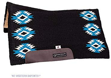 CSF Westernpad Rancho Black, kurz