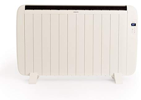 CREATE/WARM SLIM 2000W / Émetteur thermique avec Wi-Fi blanc/Programmable via l'application, minuterie, systèmes de sécurité, efficacité à faible consommation, 100x58x5,5 cm