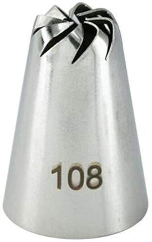 bopely Petal Piping Nozzles Cake Decorating Flower Icing Nozzle Diy Tools for Cupcakes Pastry Cake Decorating