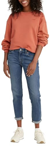 Levi's Mid Rise Boyfriend, Jeans para Mujer, Cobalt Layer, 28W / 30L