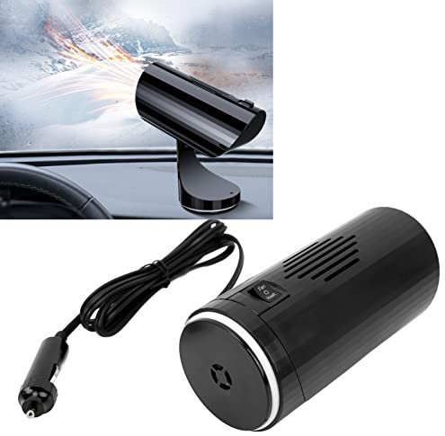 12V 150W Auto-Heizlüfter, Heiz- Und Kühlmodus, 360-Grad-Drehung, Fensterentfroster, Zum Aufwärmen(A)