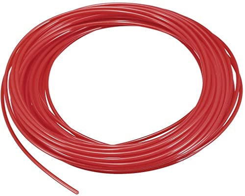 XYWHPGV 3D Pen Filament Minen,32.8Ft,1.75mm PLA Filament Refill,Maßgenauigkeit +/- 0.02mm,für 3D Printe,Transparent Rot(20a36 436c3 a2b43 60b96 583fd 160c1