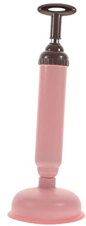 Hochdruck Pömpel fürs Badezimmer mit Halterung für Zuhause, Rosa